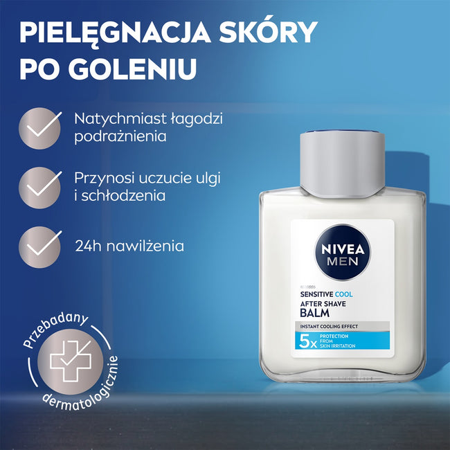 Nivea Men Sensitive Cool chłodzący balsam po goleniu 100ml