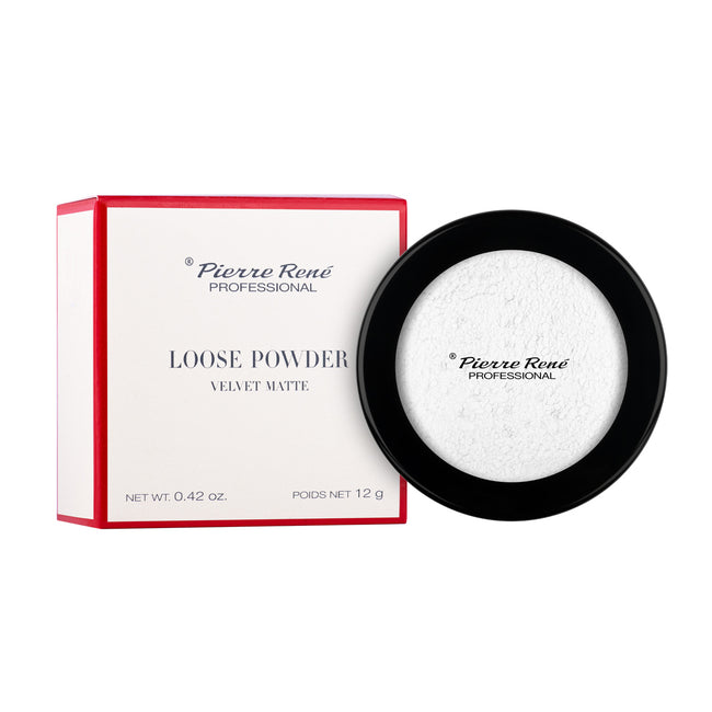 Pierre Rene Velvet Matte Loose Powder sypki puder do twarzy 12g