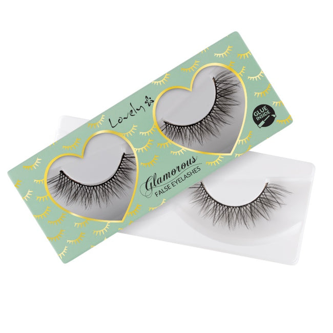 Lovely Glamorous False Eyelashes sztuczne rzęsy na pasku