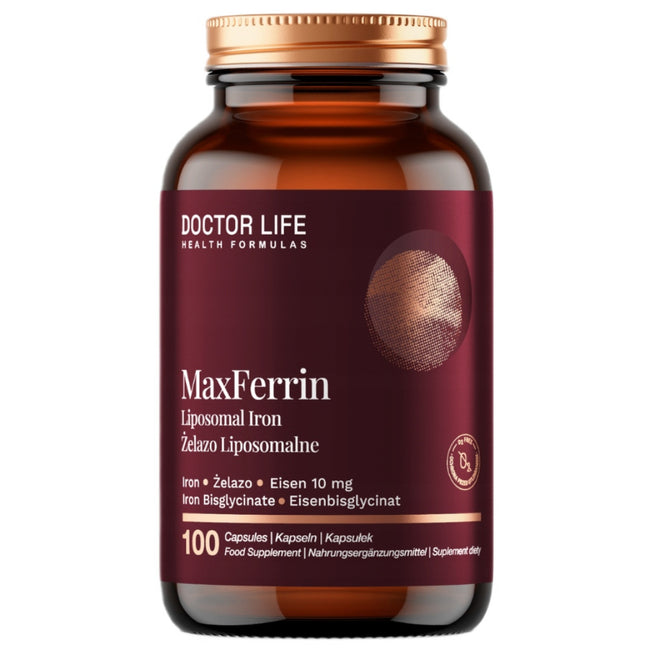 Doctor Life MaxFerrin suplement diety 100 kapsułek