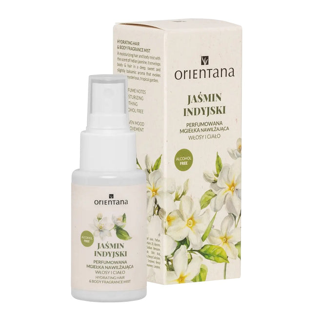 ORIENTANA Perfumowana mgiełka nawilżająca do ciała i włosów Jaśmin Indyjski 50ml