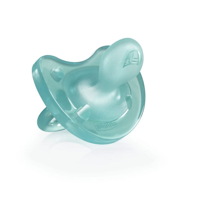 Chicco PhysioForma smoczek silikonowy uspokajający Soft 0-6m Jasnoniebieski 1szt