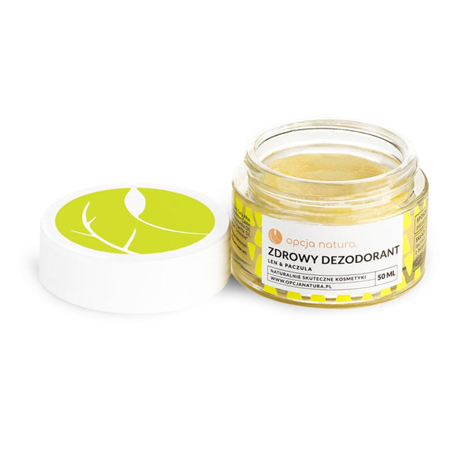 Opcja Natura Zdrowy dezodorant Len & Paczula 50ml