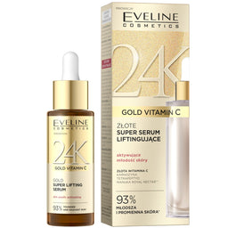Eveline Cosmetics 24K Gold Vitamin C złote super serum liftingujące 30ml