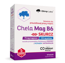Olimp Labs Chela-Mag B6 Skurcz suplement diety 60 kapsułek