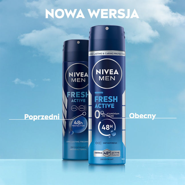 Nivea Men Fresh Active dezodorant spray 150ml