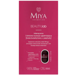 Miya Cosmetics BEAUTY.lab intensywna 7-dniowa kuracja ujędrniająca [kwas bursztynowy + peptydy] 7x1.5ml