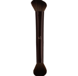 Vioni Bronze Duo pędzel do produktów suchych dwustronny
