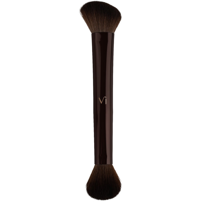 Vioni Bronze Duo pędzel do produktów suchych dwustronny