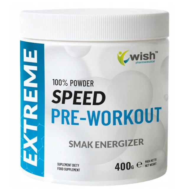WISH Pharmaceutical Przedtreningówka Speed Pre-Workout suplement diety w proszku 400g