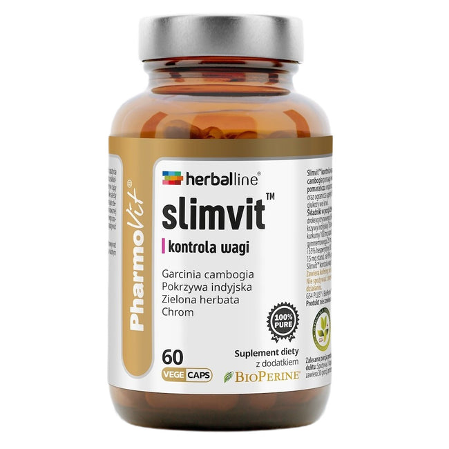 Pharmovit Slimvit kontrola wagi suplement diety 60 kapsułek