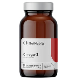 GutHabits Omega-3 suplement diety 60 kapsułek
