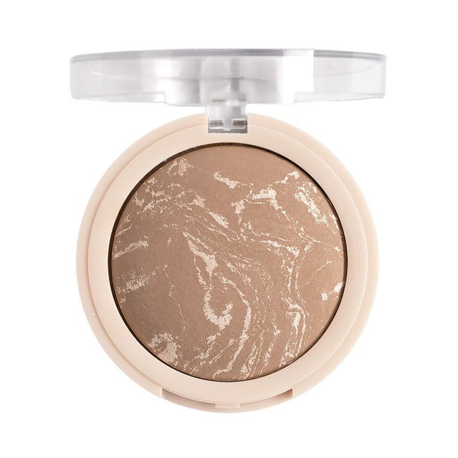 Lovely Toffee Touch Highlighting Finish Baked Powder wypiekany bronzer do twarzy i ciała 01 9g