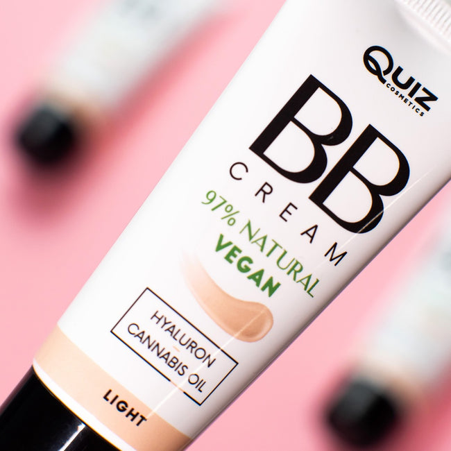 Quiz Cosmetics BB Cream krem BB wzbogacony kwasem Hialuronowym i olejem konopnym