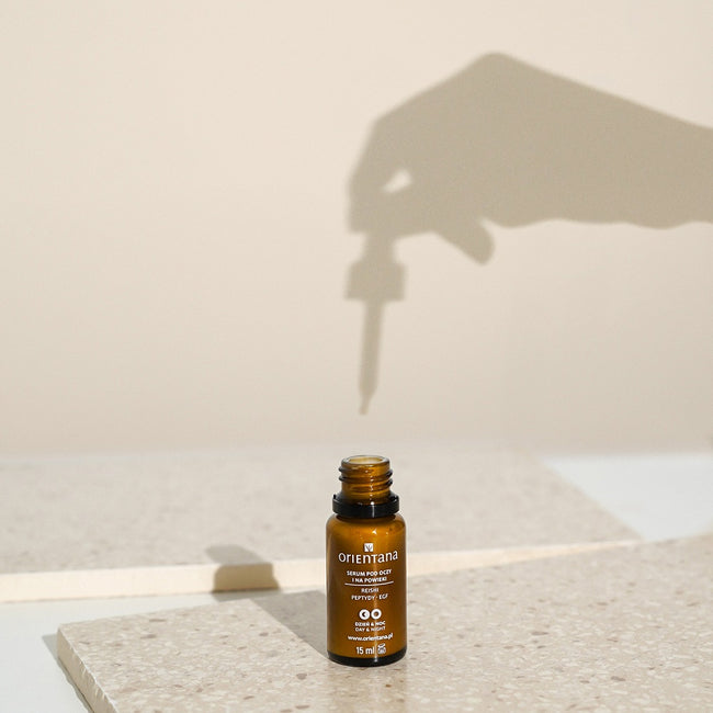 ORIENTANA Serum pod oczy i na powieki Reishi i Peptydy 15ml