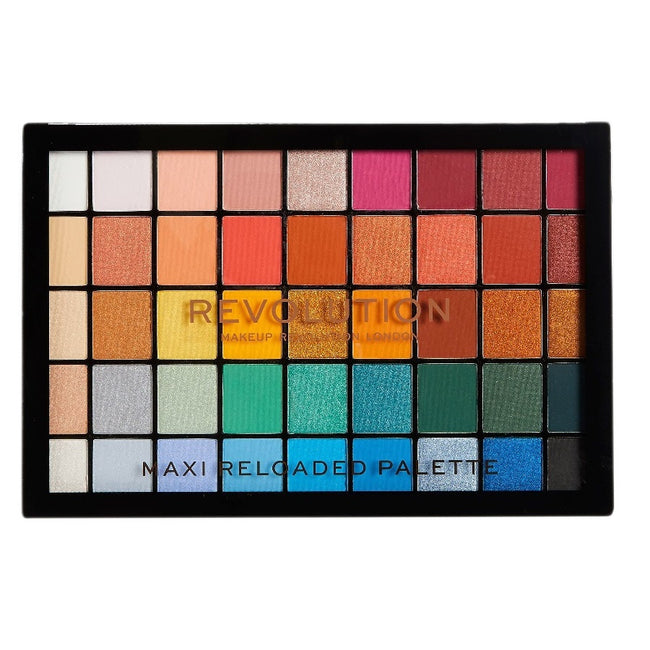 Makeup Revolution Maxi Reloaded Eyeshadow Palette paleta cieni do powiek