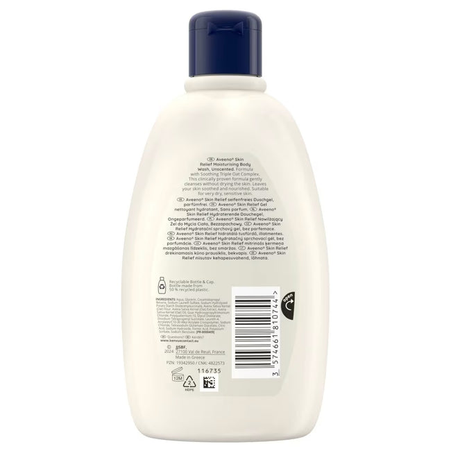 Aveeno Skin Relief nawilżający żel do mycia ciała 500ml