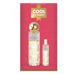 Saphir Cool de Saphir Pour Femme zestaw woda perfumowana spray 200ml + woda perfumowana spray 30ml
