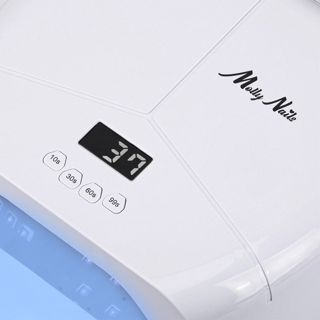 Molly Nails Lampa do paznokci UV/LED 298W Biała BQ-L8