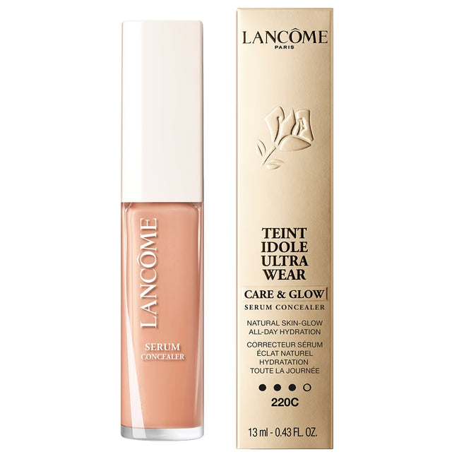Lancome Teint Idole Ultra Wear Care & Glow rozświetlający korektor w płynie