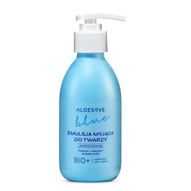 ALOESOVE Blue emulsja myjąca do twarzy 190ml