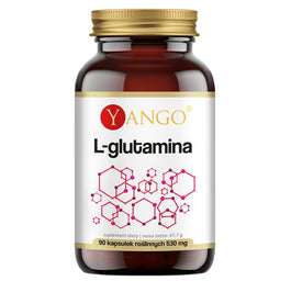 Yango L-glutamina suplement diety 90 kapsułek
