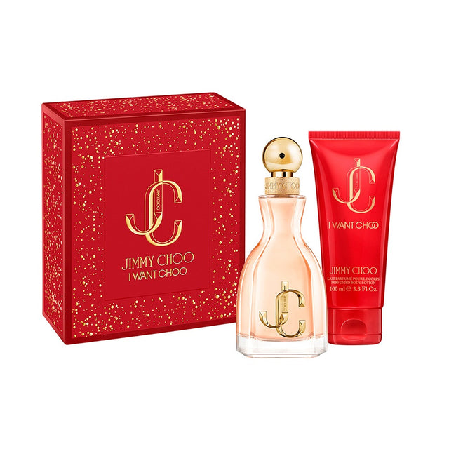 Jimmy Choo I Want Choo zestaw woda perfumowana spray 60ml + balsam do ciała 100ml