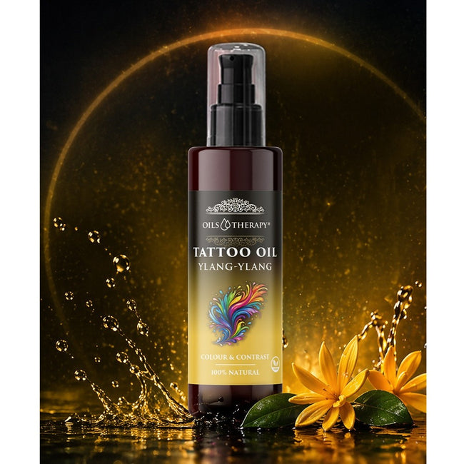 Optima Natura Tattoo Oil Ylang-Ylang olej do pielęgnacji skóry pokrytej tatuażem 75ml