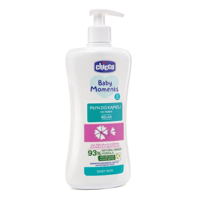 Chicco Baby Moments płyn do kąpieli 0m+ Relax 500ml
