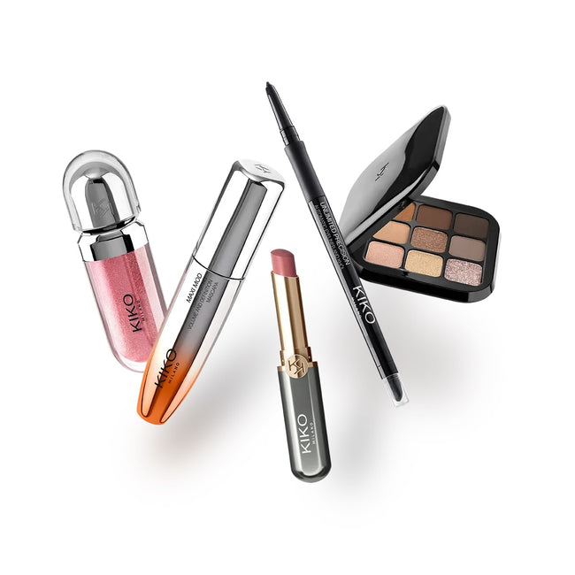 KIKO Milano Snow-Kissed Holiday Timeless Look Makeup Gift Set zestaw upominkowy do makijażu