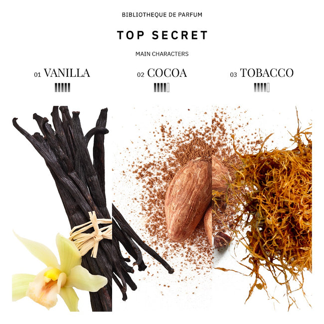 Bibliotheque de Parfum Top Secret woda perfumowana spray