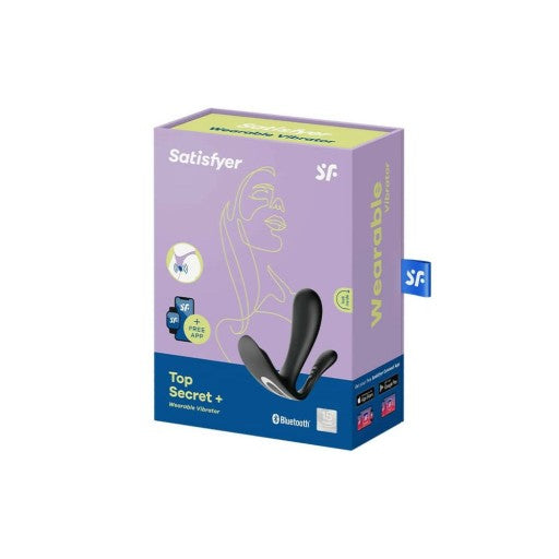 Satisfyer Top Secret+ wibrator Black