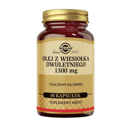 Solgar Olej z wiesiołka dwuletniego 1300mg suplement diety 30 kapsułek
