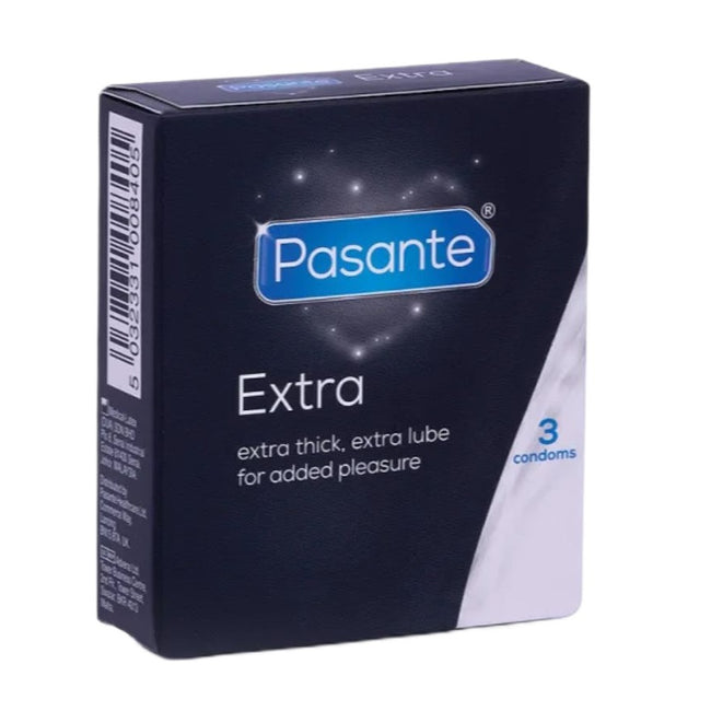 Pasante Extra prezerwatywy z dodatkowym lubrykantem 3szt