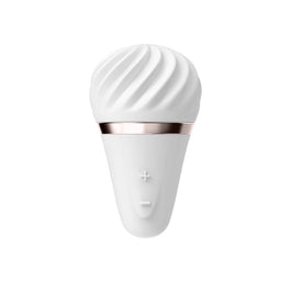 Satisfyer Little Wand wibrator w kształcie lodowego rożka White