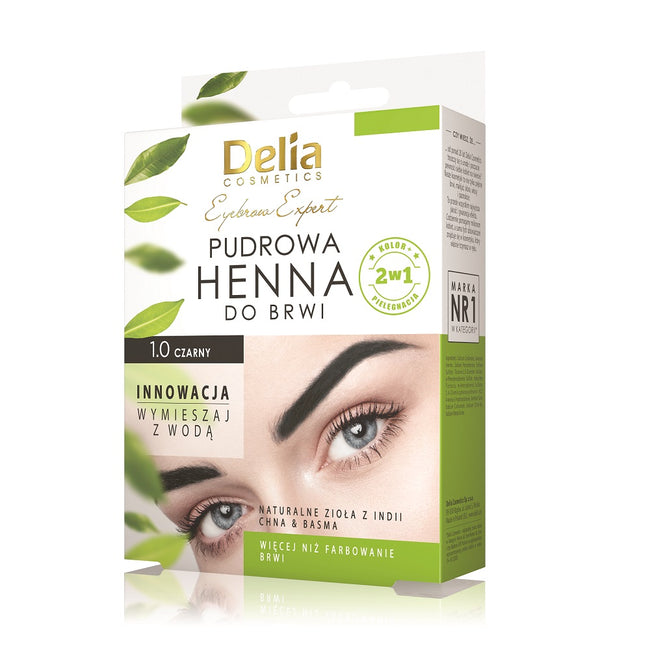 Delia Eyebrow Expert pudrowa henna do brwi