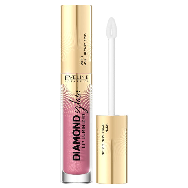 Eveline Cosmetics Diamond Glow Lip Luminizer błyszczyk do ust z kwasem hialuronowym