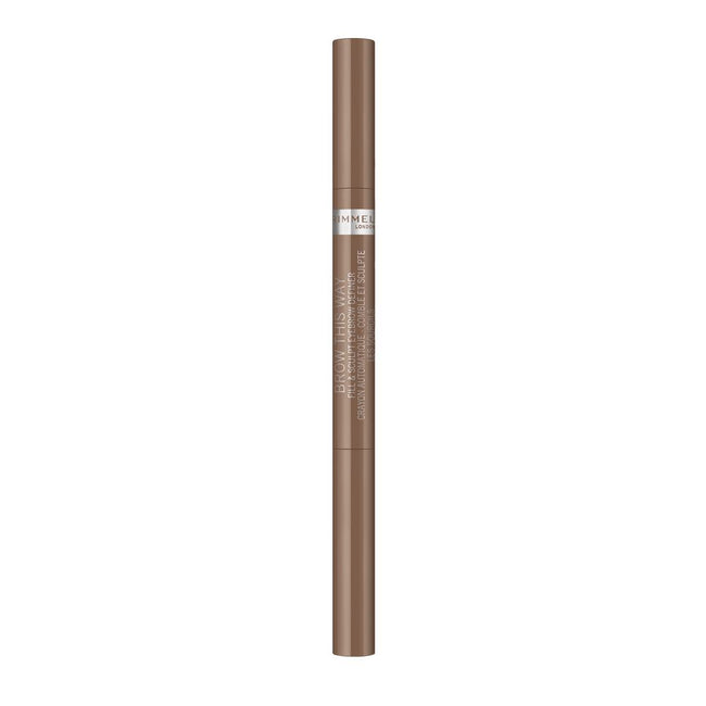 Rimmel Brow This Way Fill & Sculpt automatyczna kredka do brwi z wegańską formułą