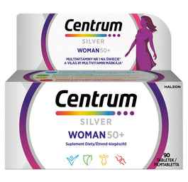 Centrum Silver Woman 50+ multiwitaminy dla kobiet suplement diety 90 tabletek