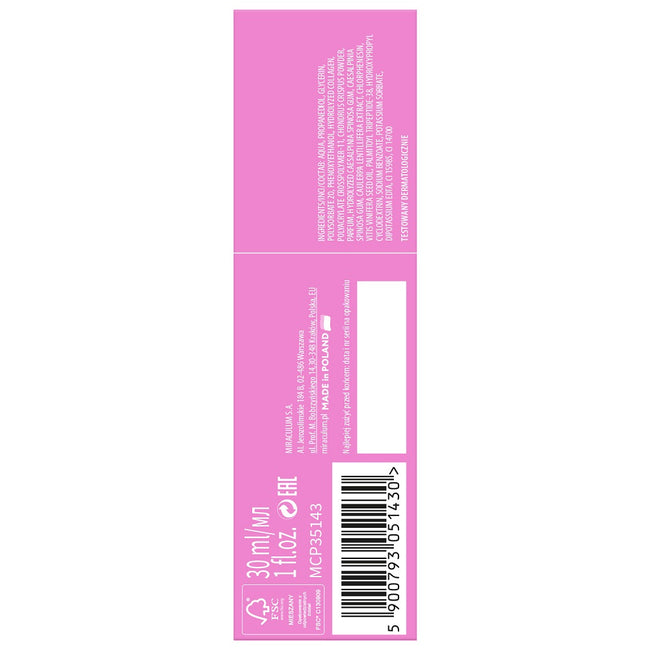Miraculum Pro-Skin Collagen peptydowy booster regeneracyjny z olejkiem z winogron 30ml