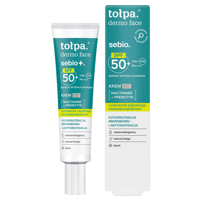 Tołpa Dermo Face Sebio+ krem CC SPF50+ 40ml