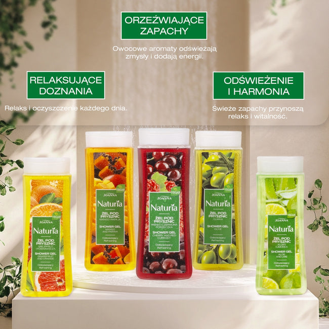 Joanna Naturia żel pod prysznic grejpfrut i pomarańcza 300ml