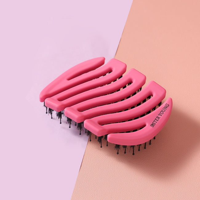 Sister Young Mila Pocket Hair Brush mała szczotka do włosów Fuchsia