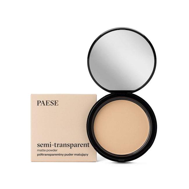 Paese Semi-Transparent Matte Powder półtransparentny puder matujący