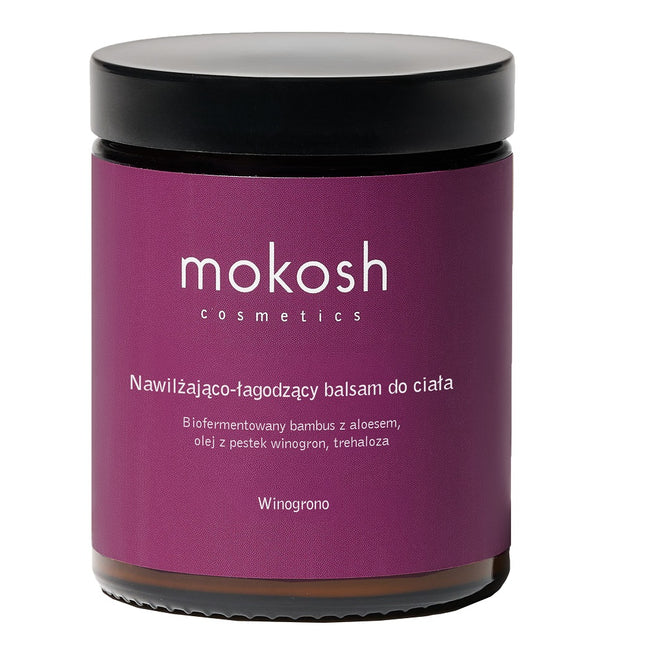 Mokosh Nawilżająco-łagodzący balsam do ciała Winogrono 180ml