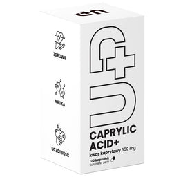 UP Health Pharma Caprylic Acid+ UP kwas kaprylowy suplement diety 120 kapsułek
