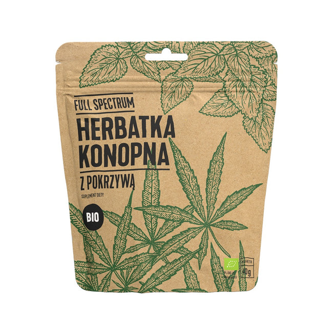 Full Spectrum Herbatka konopna z pokrzywą suplement diety 40g