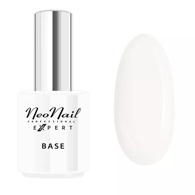 NeoNail NN Expert Revital Base Fiber baza do lakieru hybrydowego Milky Cloud