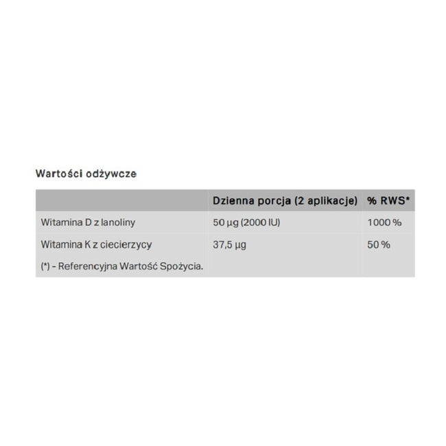Norsa Pharma Witamina D3+K2 suplement diety w kroplach 50ml