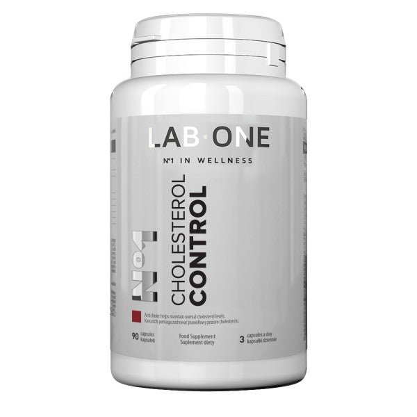 LAB ONE N°1 Cholesterol Control suplement diety wspierający poziom cholesterolu 90 kapsułek